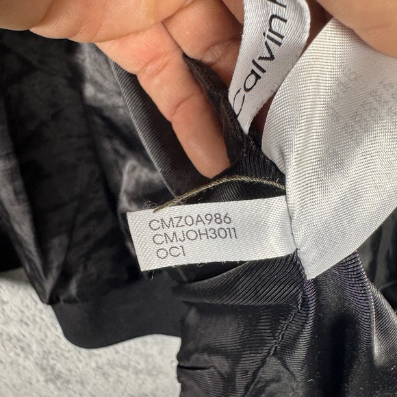 Calvin Klein Jacket Mens Large Quilted‎ Bomber Full Zip Camouflage Streetwear - Picture 8 of 11